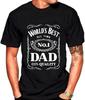 World´s Best No. 1 Dad Daddy Father Day giftsT-Shirt Black