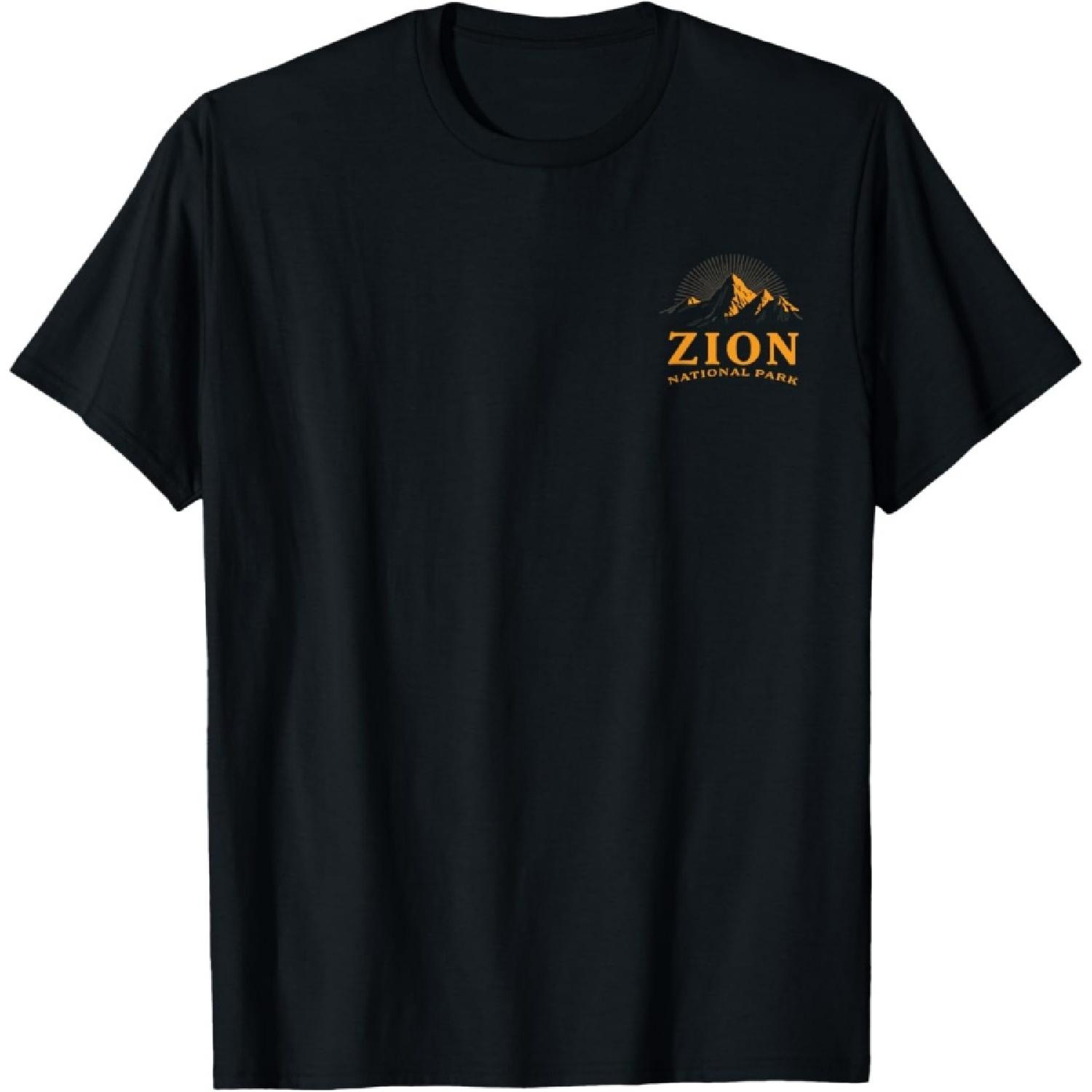

Zion National Park ( Pocket design ) T-Shirt XXXXXL чорний