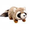 Cartoon Simulation Lying Down Raccoon Doll Plush Toy Cute Raccoon Doll Children Accompany Soothing Doll