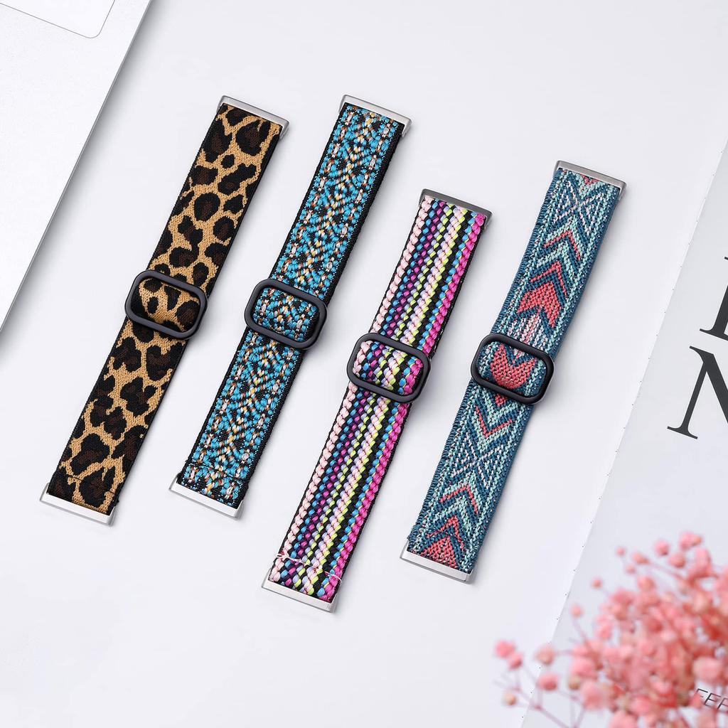 Nylon Sport Buckle Wristband for Fitbit Versa 3/4