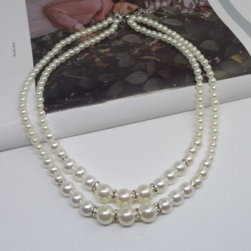 Chain Necklace Beads Choker Beads Neck Jewelry Perfect Gift for Girlfriends