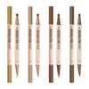 Dual-Ended 2-in-1 Eyeliner & Freckle Tool – Angled Tip + 6-Point Stamp, Water & Smudge Resistant, Long-Wearing for Daily Look