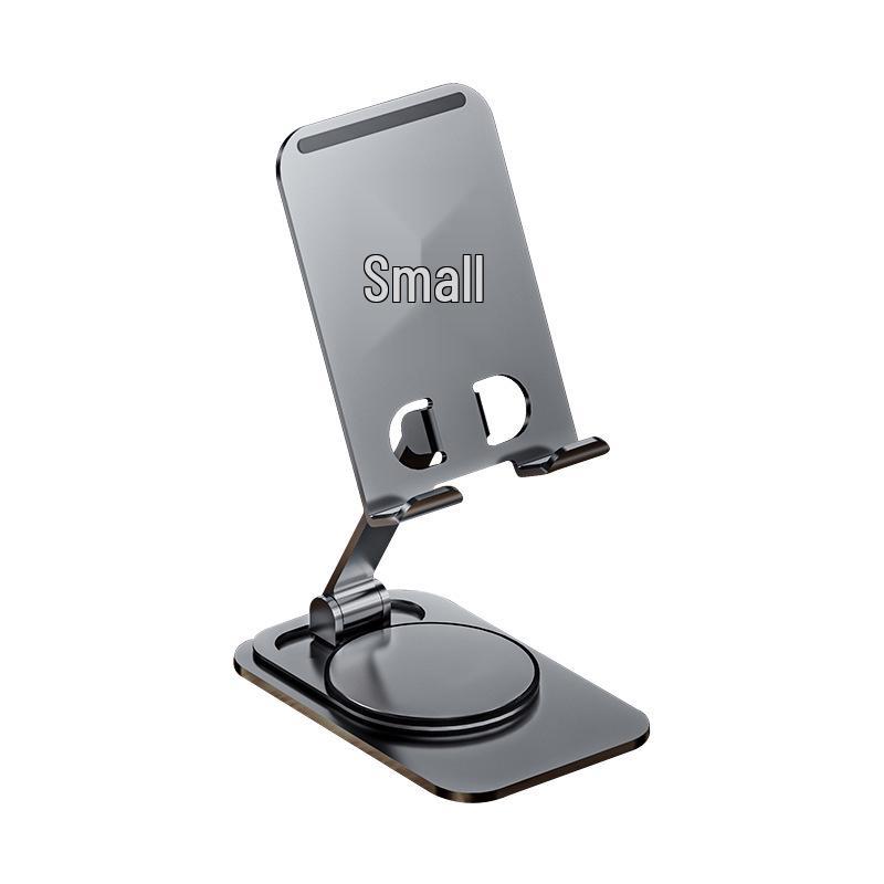 Aluminum Alloy Foldable Phone and Tablet Stand - Portable Desktop Holder
