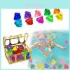 Diy Diamond Gemstone Toy For Girls Plastic Material 10pcs Set Develops Various Abilities