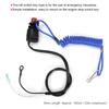 Universal Outboard Engine Ignition Emergency Kill Stop Switch Safety Tether Lanyard