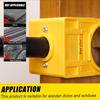 1-3/8 Inch To 1-3/4 Inch Door Lock Hole Saw Adjustable Wooden Door Lock Fitting Tool Set for Installing Deadbolts and Locksets