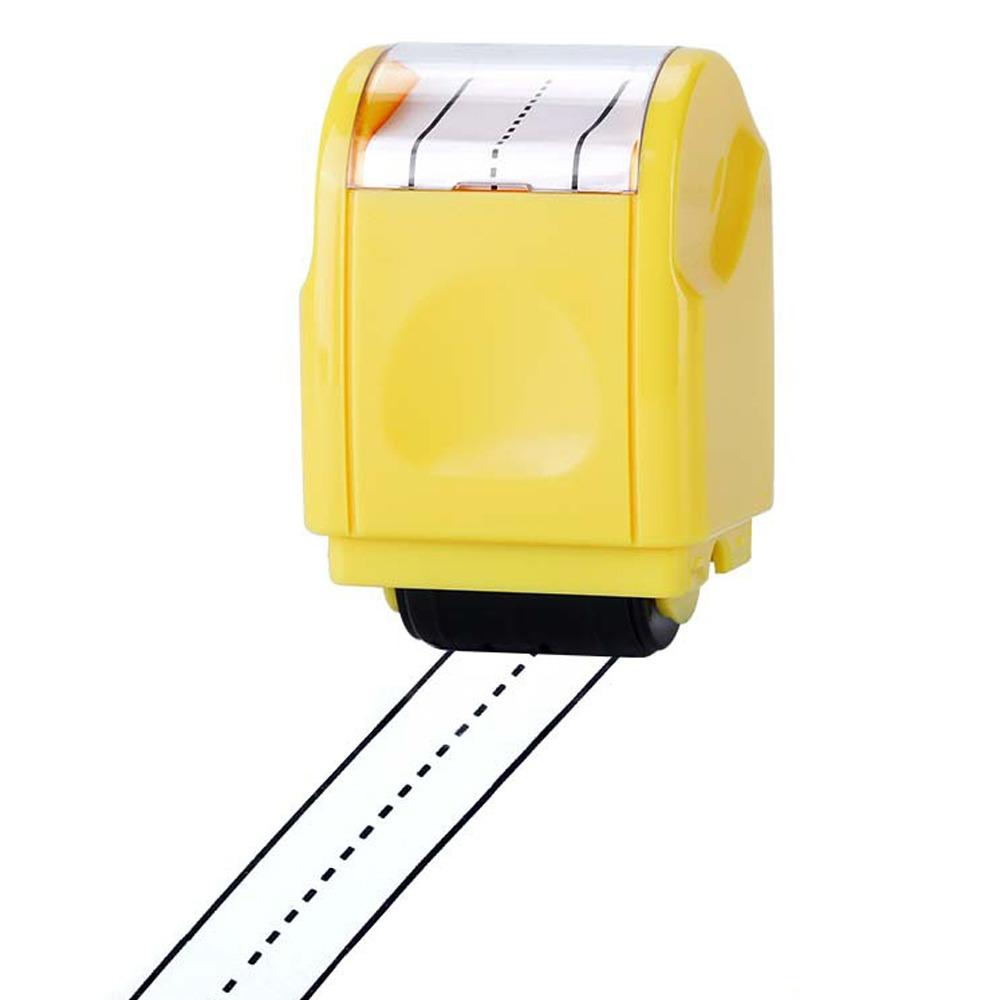 Dashed Handwriting Lines Stamp Roller Practice Roller Stamp for Handwriting Exercise