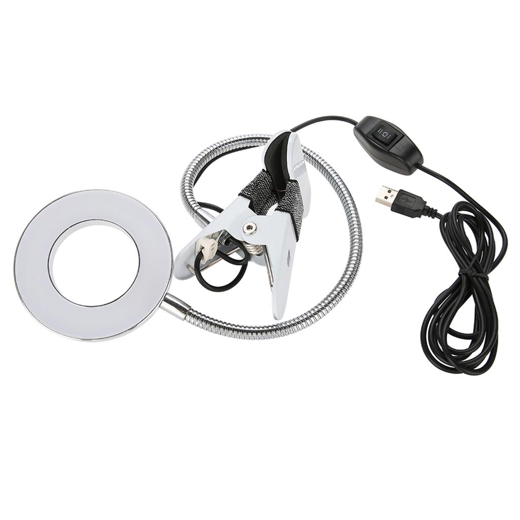 Lampa LED do makijażu tatuażu USB Lampa stołowa kosmetyczna z klipsem do microbladingu brwi eyelinera