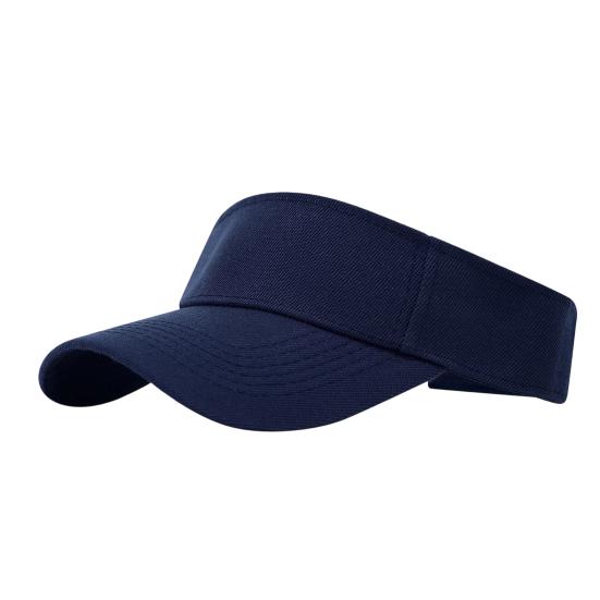 Summer Sun Hat, Visor Hat for Men And Women, Open Top Extended Curved Brim UV Protection Hat, Adjustable Elastic Band Hat for Sports Tennis Golf