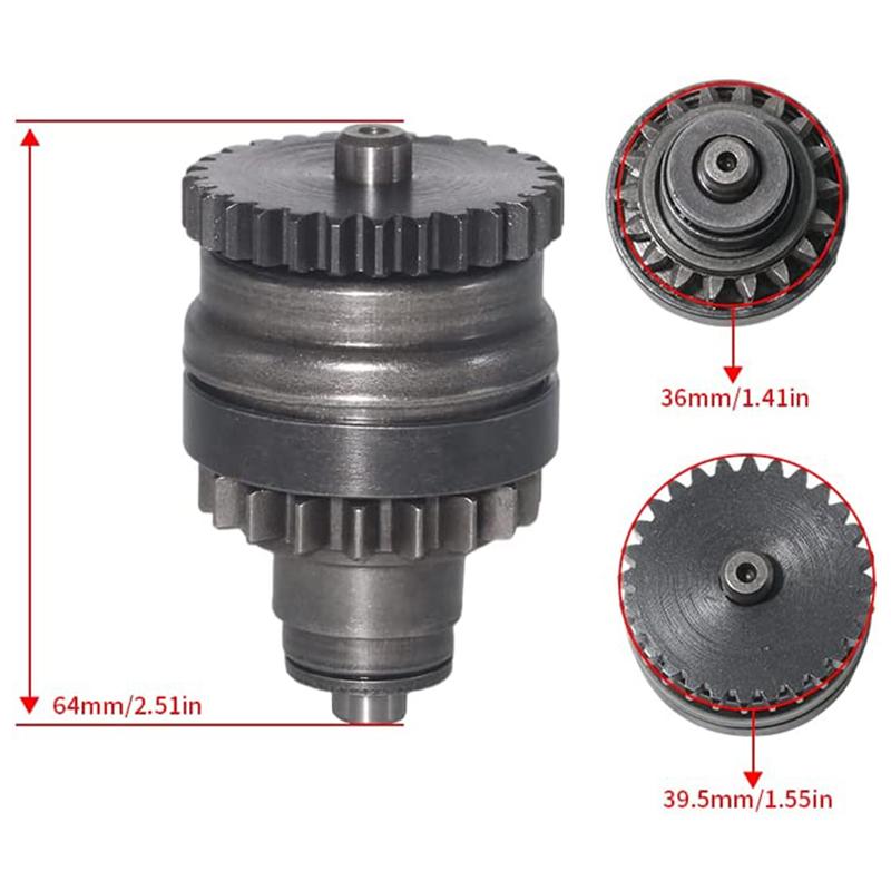 Motorcycle Starter Drive Bendix For KTM 300 200 250 HBERG TE250 TE300 XC XC-W EXC EXC-E SIX 55140026000 55140026100 Engine Parts