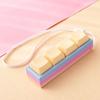 Portable Stress Relief Toy with Button Lanyard Anti-Anxiety Fidget Toy for Adults Kids Office Travel Pressure Alleviation