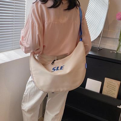 Trend-Umhängetasche große Kapazität Freizeit-Pendlertasche Herbst 2025 neu Einzel Schulter Mode Sportstil Knödeltasche