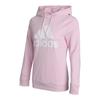 Adidas Logo Print Knit Hooded Sweatshirt American Vintage Women Sweatshirt Pink GM5619