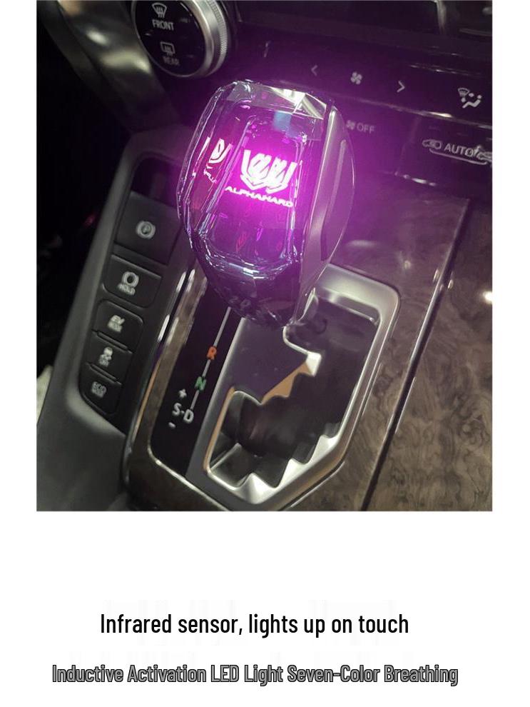 Crystal Gear Shift Knob for Toyota Alphard and Vellfire