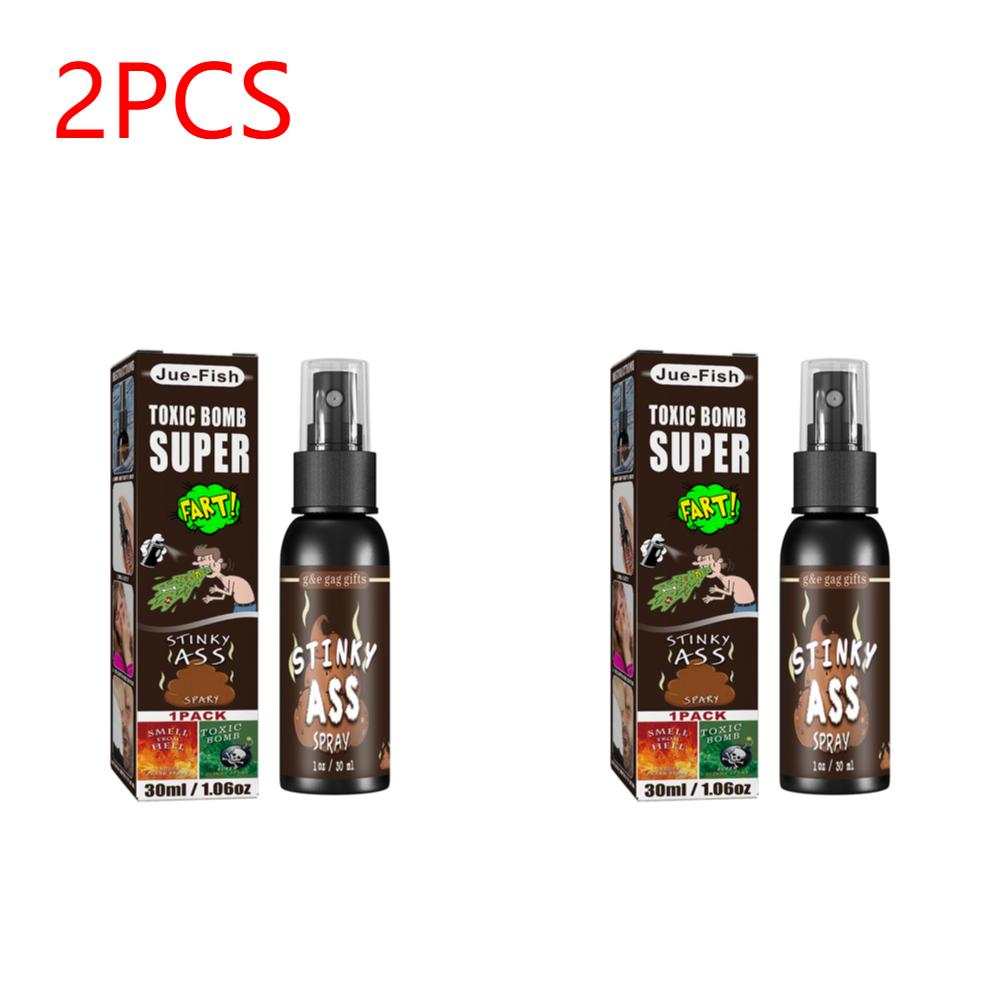 30ml Fart Gag Spray Prank Joke Halloween Spray Can Stink Party Supplies Stinky Fart for Adults Kids Halloween Funny