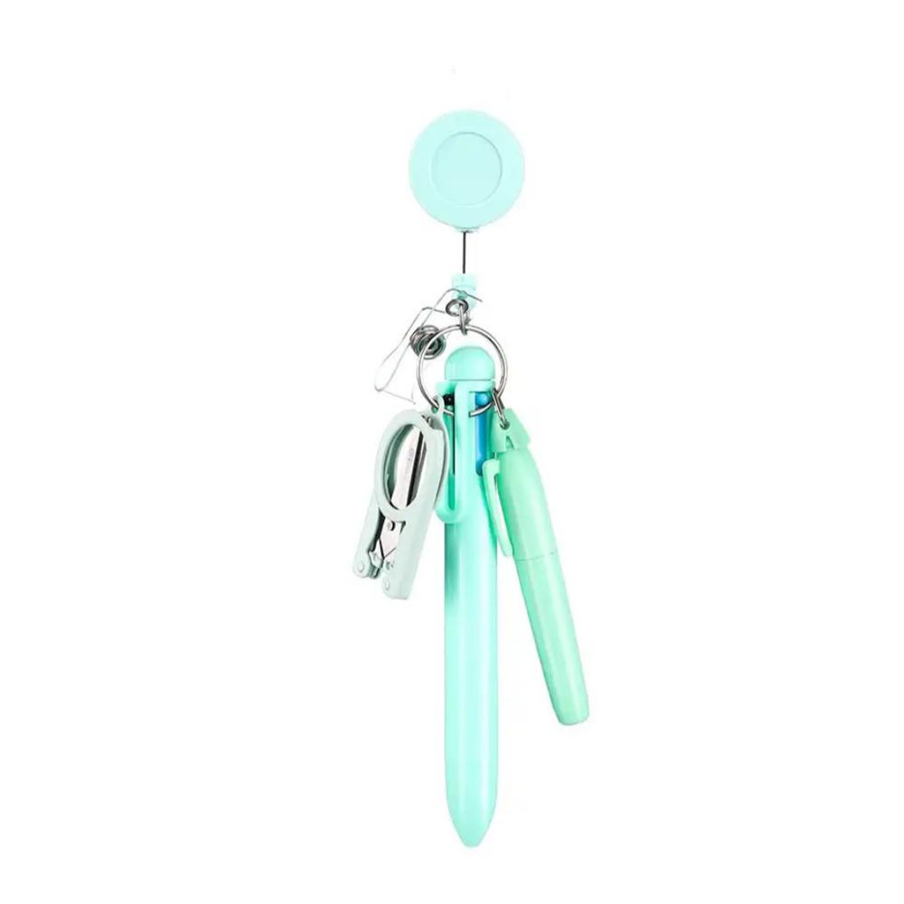 Badge Holder Retractable Nurse Pen Buckle Clip Nurse Ball Pen Nurse Ballpoint Pen  Nurse's Day Gift