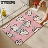 Home Bathroom Floor Mat Water Absorption Anti Slip Anti Dirt Easy To Maintain Foot Mat