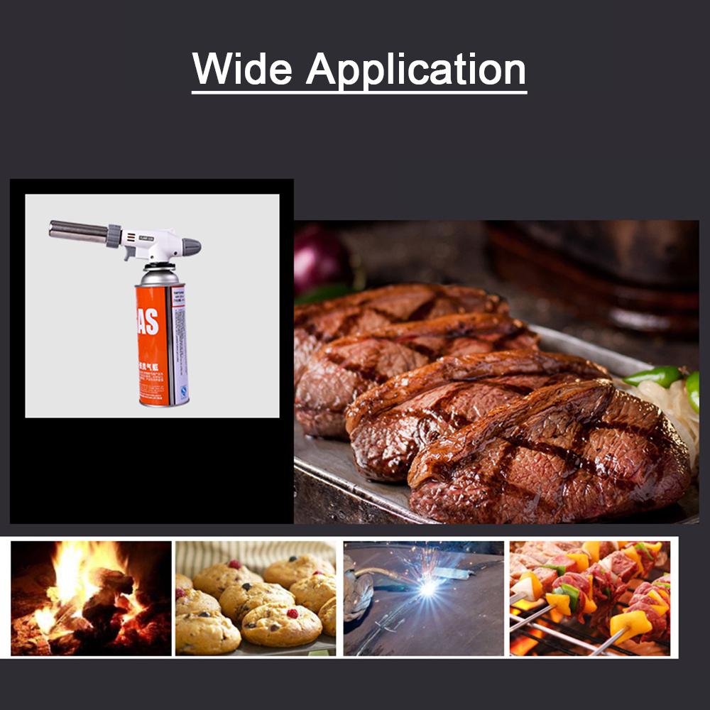 Cooking Gas Torch Kitchen Blow Torch Burner Culinary Butane Torch For Pastries Desserts Cooking