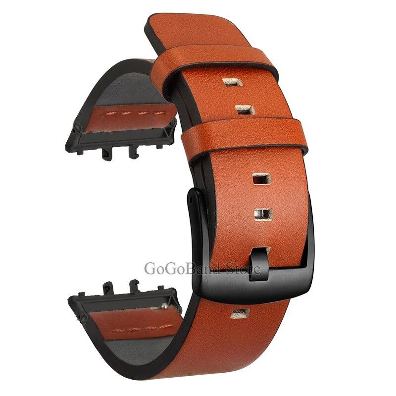 Leather Strap for Samsuang Galaxy Watch Fit 3 Band 18mm Quick Fit Metal Connector Correa for Galaxy Watch Fit 3 Bracelet