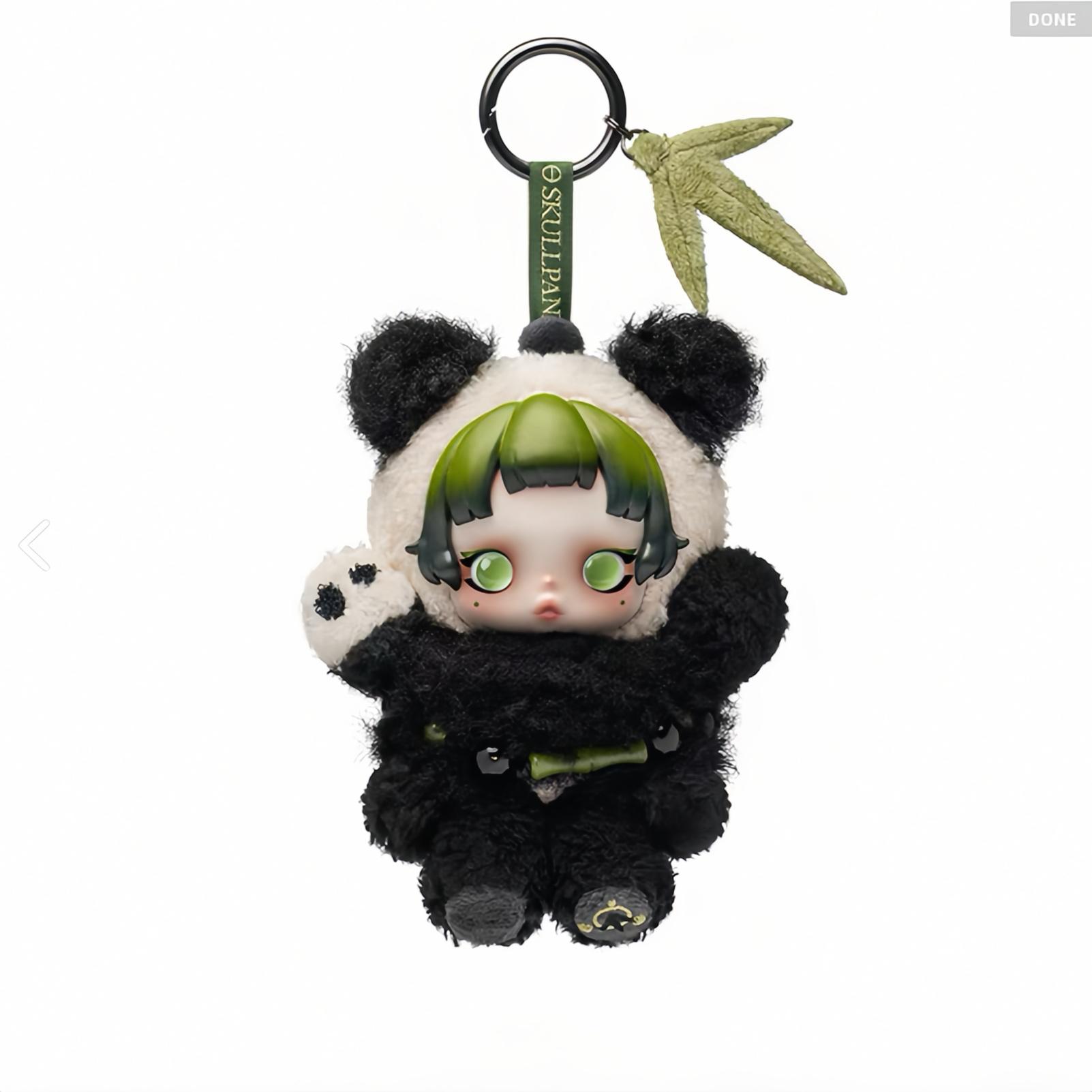 

Новый POP MART SKULLPANDA Плюшевый брелок в виде медведя Мода 13CM