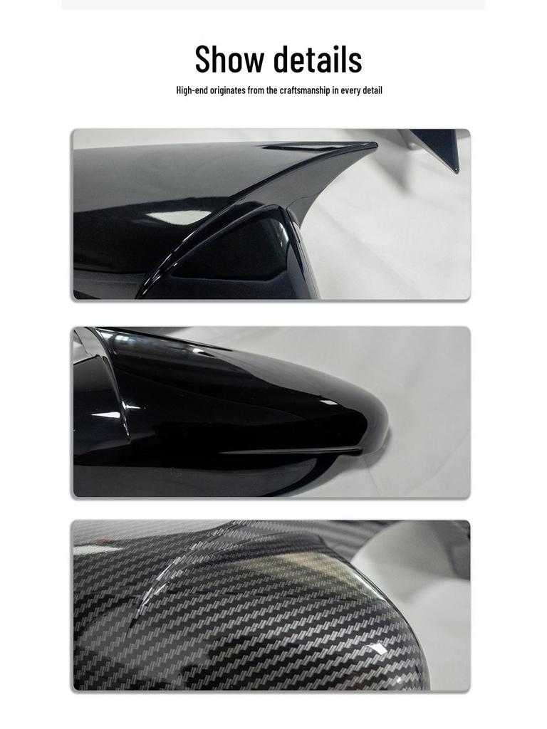 Kia K3 Rearview Mirror Housing 2013-18: Horn Type Modified Shell Accessory