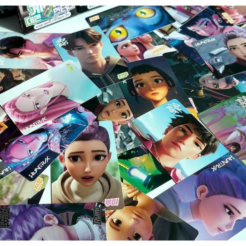 K-Pop Demon Hunters Character Photocard Pack – HuntRix Limited Edition (30 Cards, 1 Pack)