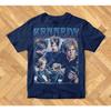 Leon Kennedy Retro Tshirt Suitable for Both Men and Women Biohazard Mens Tshirt Summer New Unisex Casual Tshirt