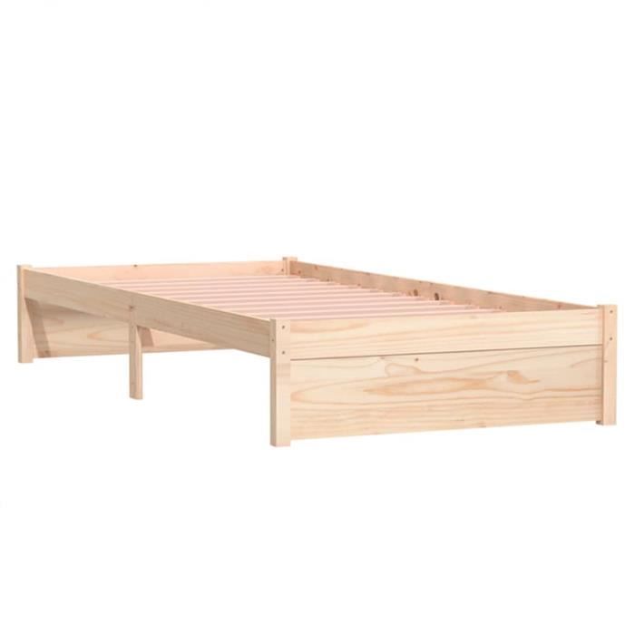 VidaXL Bed Frames Solid Wood 90x200 Cm 814934