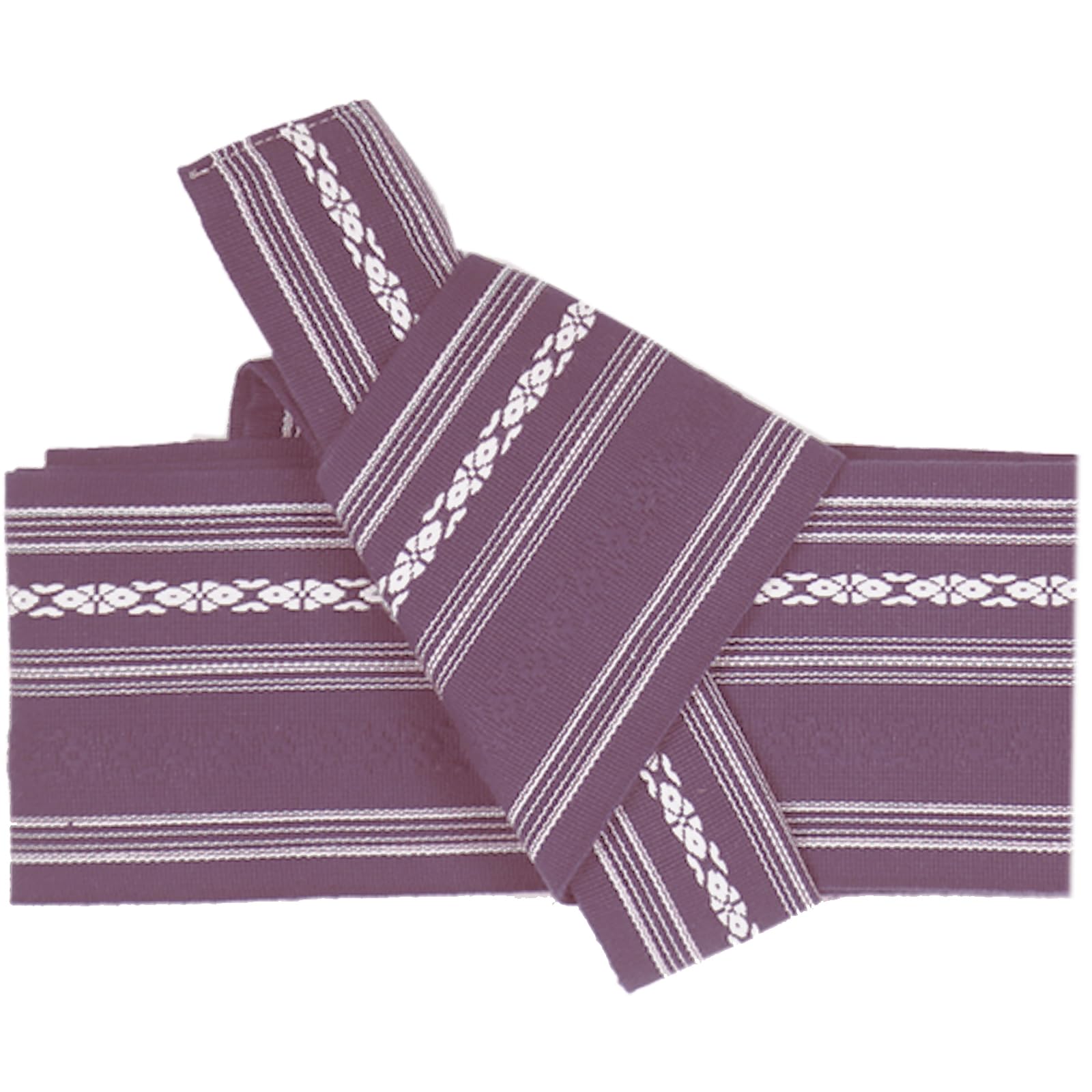 

Obi Kenjo Traditional Japanese Day Gift Tying [TOuWA] One-touch (Sash) - Cotton, Pattern, Men s/Women s, Gentlemen s, Yukata, Kimono, Kyudo, Clothing, фіолетовий