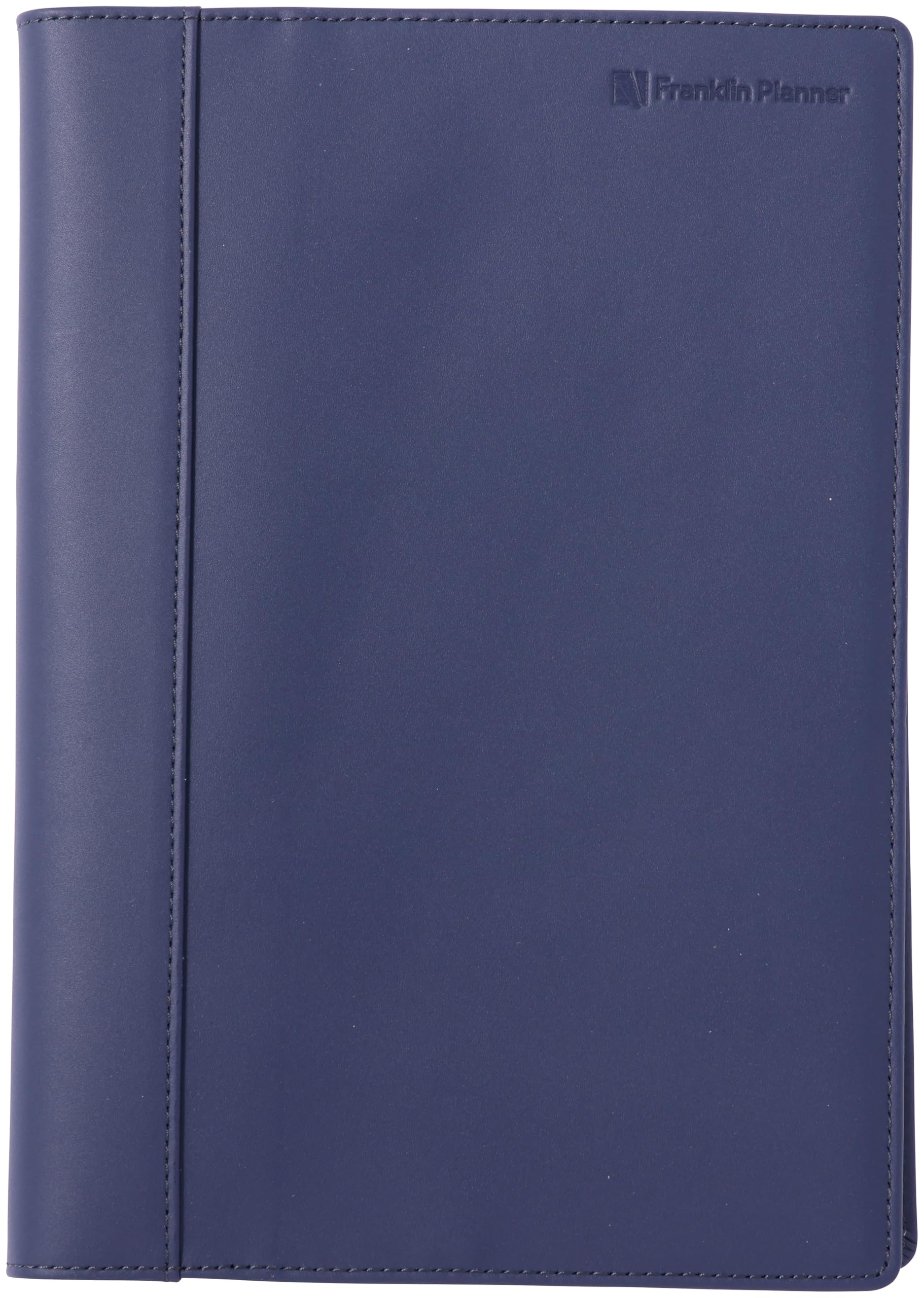 

Franklin Planner Organizer 1 Day 1 Page 2026 January Start A5 Leather Navy 86534