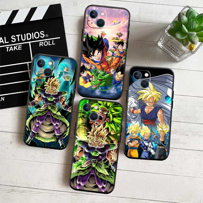 RE25 Dragon Ball Gohan New High-End Shell Phone Case for iPhone 16 15 14 13 12 Pro Max Plus Mini
