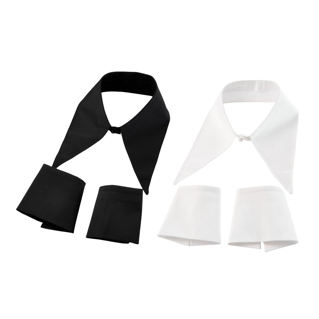 Špičaté manžety Vložka límce Halenka Rozložený klopový límec Starověké umění Límec Sladká šála Vložka Dekorativní šála