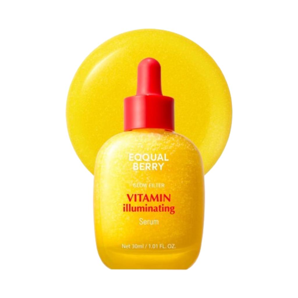 Eqqualberry Сыворотка 30 мл 5 видов(Витамин, Бакучиол, Пептид, Гиалтоин, Алоэ PDRN) Vitamin Illuminating
