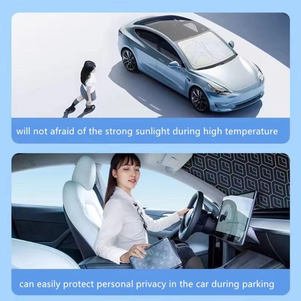 5-Layer Auto Sun Protection Visor UV Refletive Car Sun Shade Car Windshield Cover  Automobile