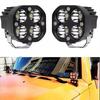 White/Yellow Light Motorcycle Work Light 12V 24V Car Fog Lamp Driving Moto Spotlights  Truck