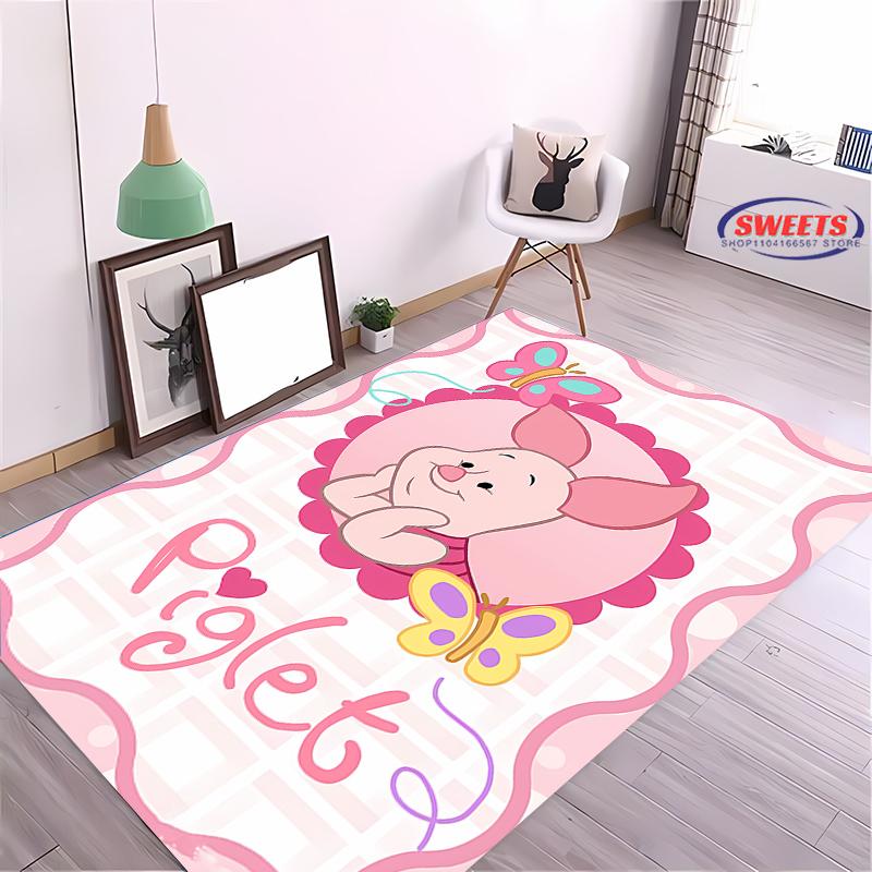 Neue Regale! Klassischer Disney Winnie Puuh Teppich, Wohnzimmer Schlafzimmer Kinderzimmer Wahl, Rutschfeste Maschinenwaschbare Matte