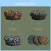 Beret Stylish Wool For Women Leopard Print Warm Fall And Winter Hat Trendy