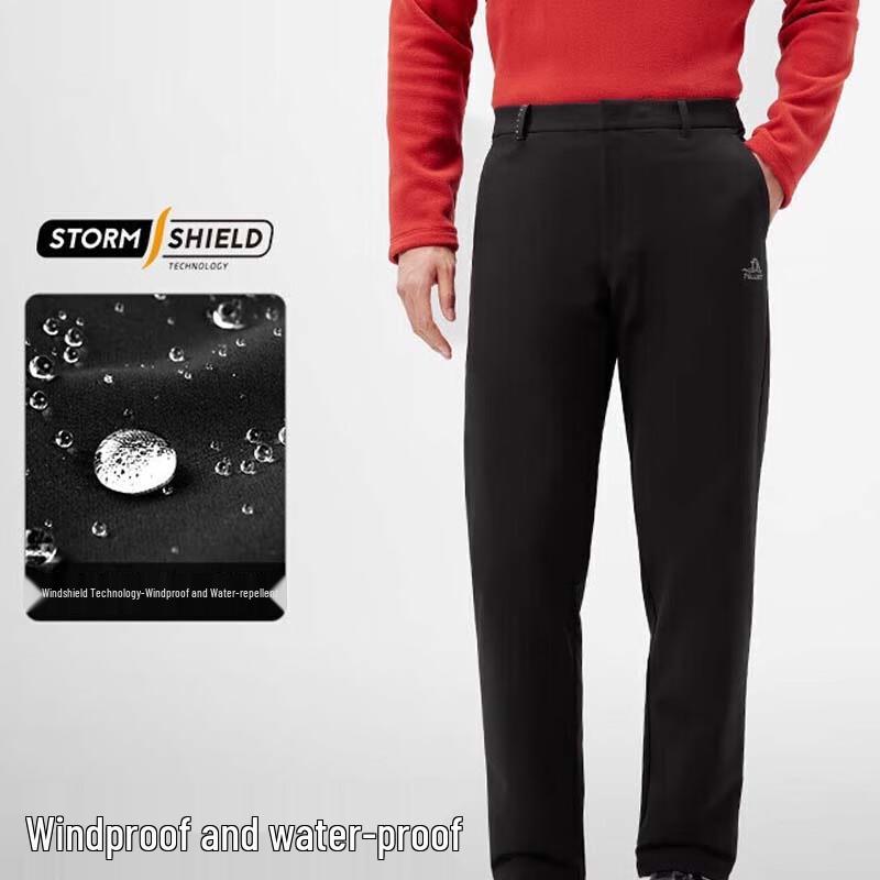 Pelliot Men s Outdoor Windproof Water-Repellent Warm Hiking Pants L