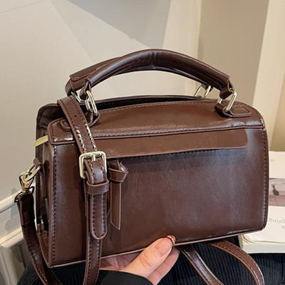 Winter New High-value Handbag Casual Pillow Bag Trendy Fashion Small Square Bag Women's Messenger Bag