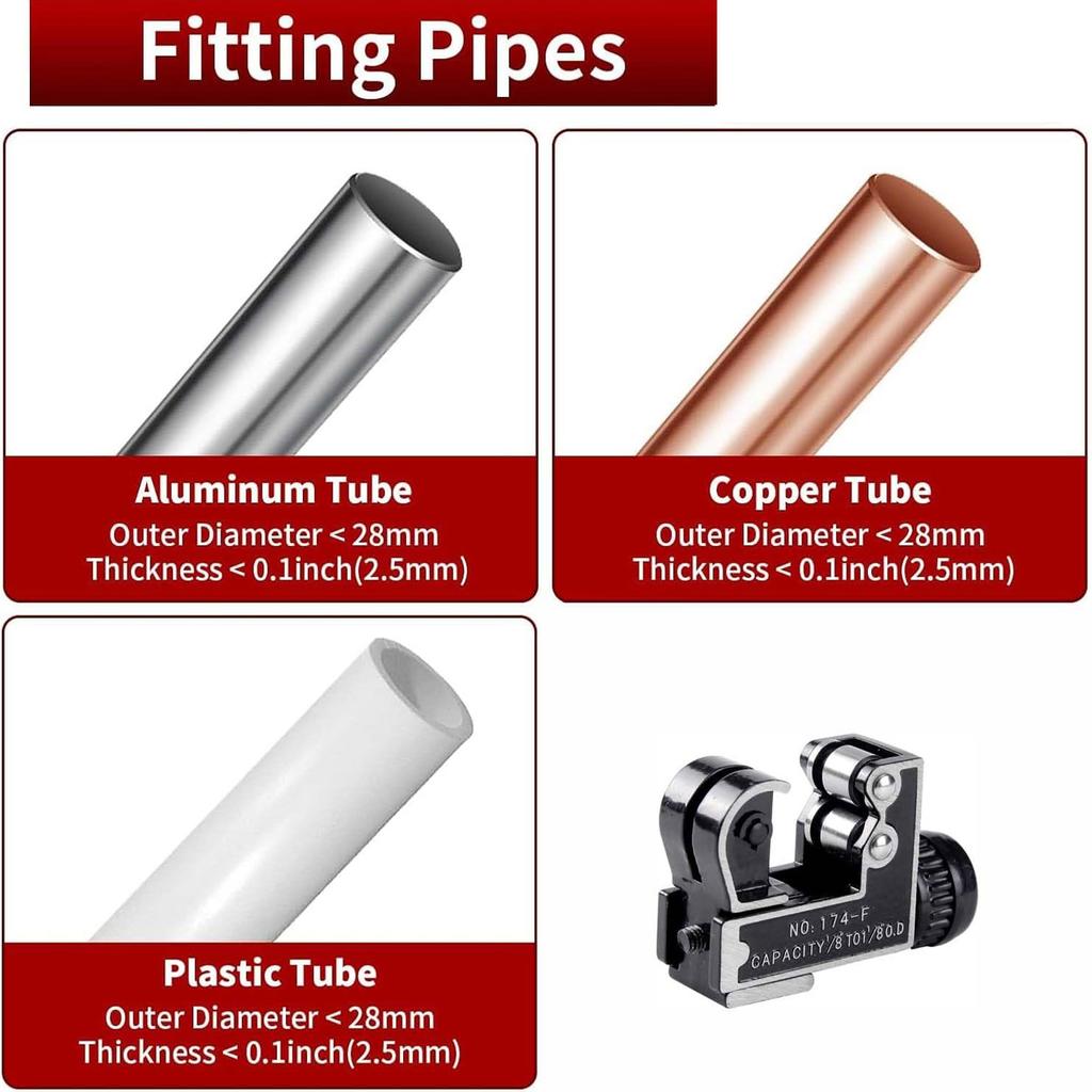 3-28mm Pipe Cutter Light Zinc Alloy Metal Pipe Cutter Pipe Cutter V2 Small Copper Pipe Cutter Arrow Cutter