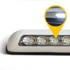 12V 6000K 8W White/warm White RV LED Awning Porch Light Waterproof Motorhome Caravan Van Camper Trailer Wall Lamps Light