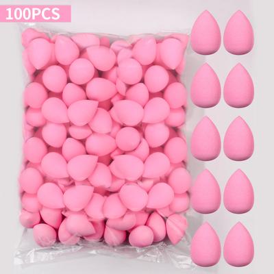 100-teiliges Make-up-Schwamm, geeignet für Creme- und Puder-Concealer, Make-up-Applikator für losen Puder