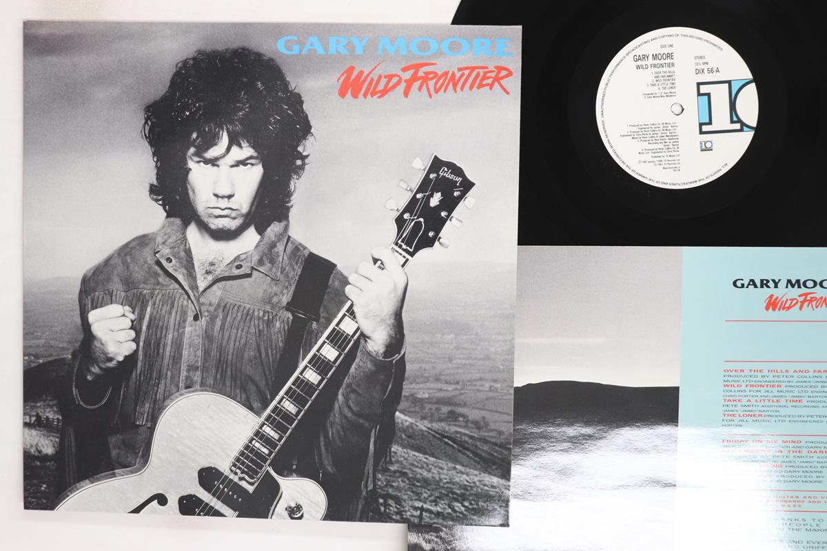 

LP Record GARY MOORE - Wild Frontier DIX56 10 1987 UK Rock Used