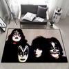 Rock Band Kiss Band Door Mat Welcome Entrance Balcony Bathroom Floor Non-slip Rug Bedroom Carpet Home Decoration