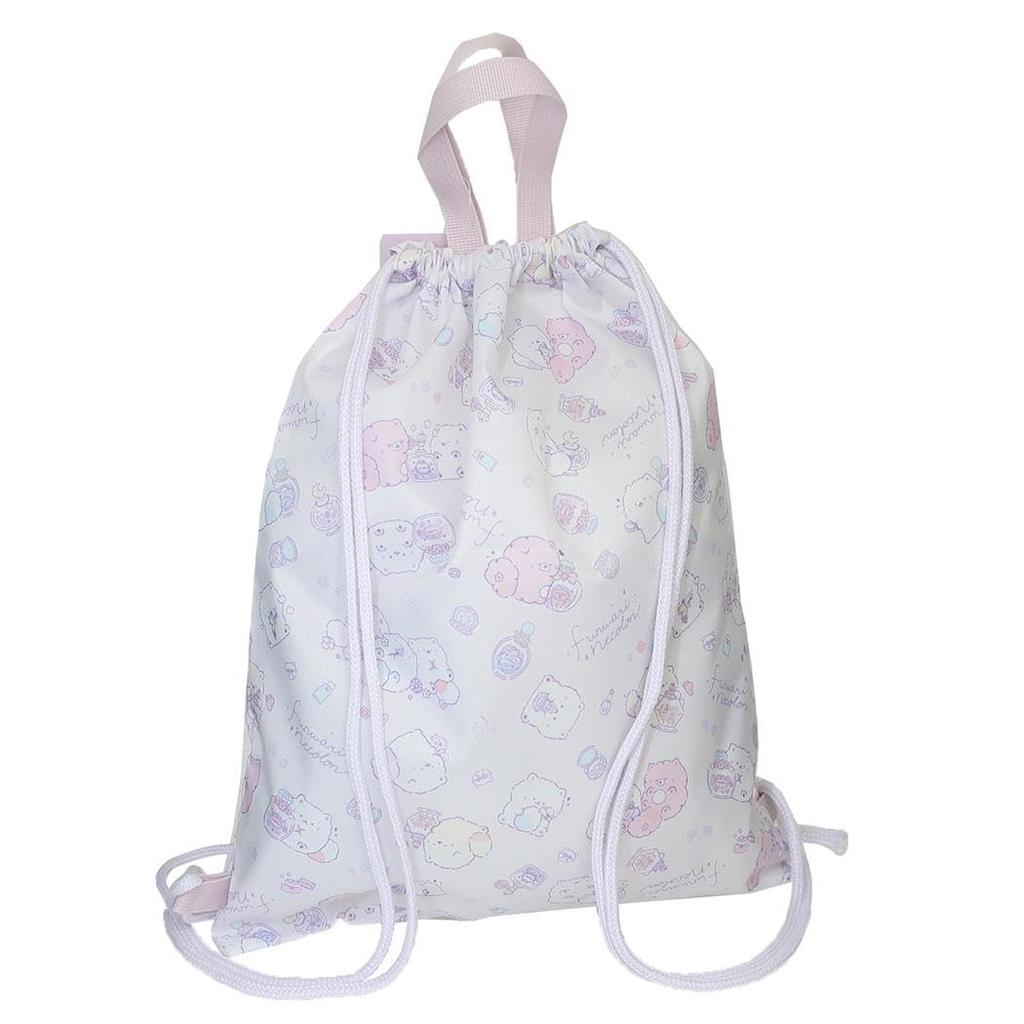 Fluffy Cat Print Knapsack