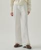 Deuloupisumeon Two-Tuck Wide Chino Pants [White]