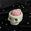 Tactile Sensory Tools for Students 3D Printed Skull Brain Keyboard Clicker, Stress-Relief Keytop Bag Fidget Gadget Charm, Creative Focus Aid