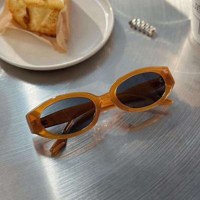 NeoRetro 58049 Ugly Sunglasses C1 Camel Brown