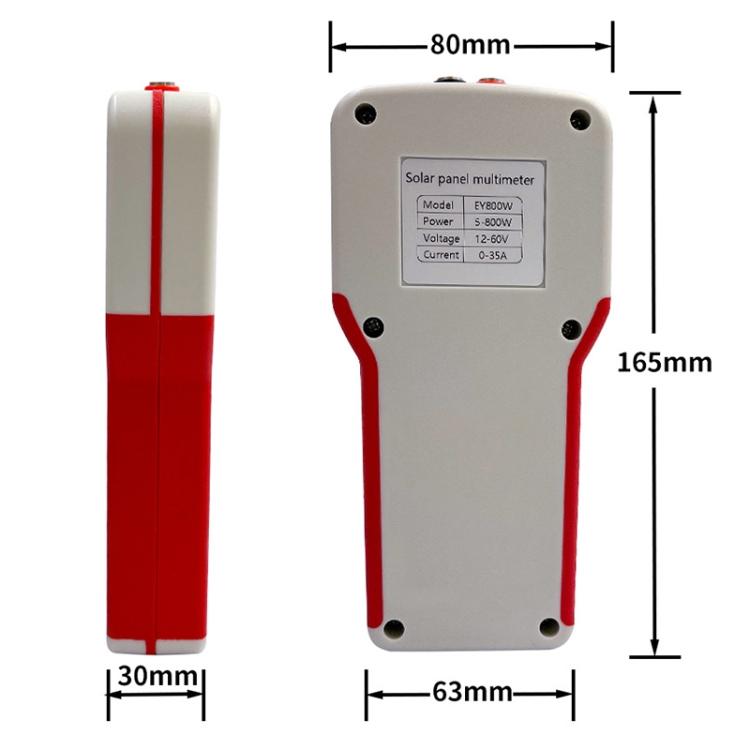 Elejoy EY800W 800W Solar Panel Power Supply Multimeter