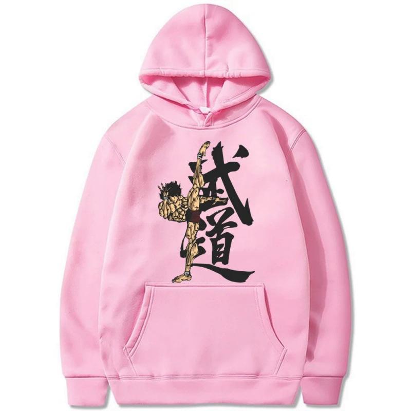 Baki The Grappler Zimní Podzimní Harajuku Mikina